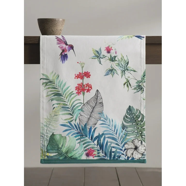 Double Sided Tropical Table Runner