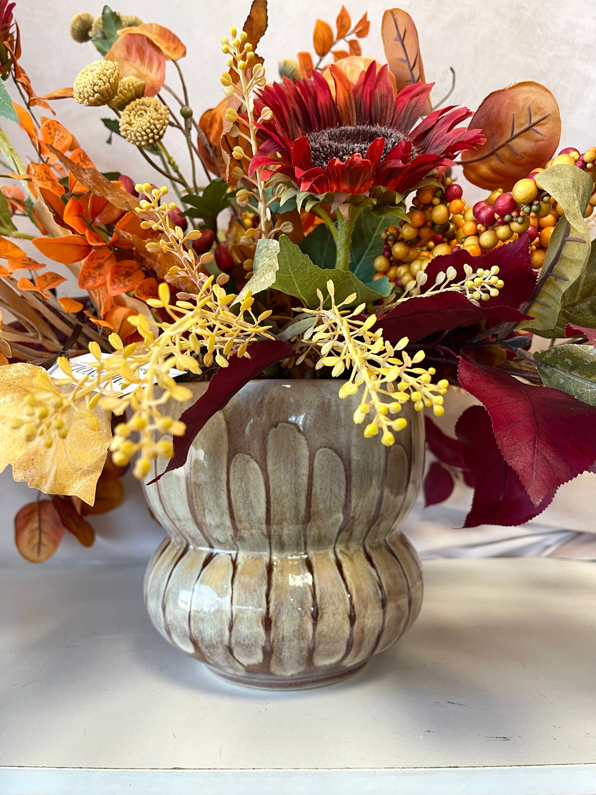 29" Cider And Sunshine Centerpiece