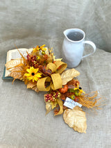 18" Golden Autumn Swag