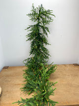 6' Green Oversized Norfolk Lighted Garland