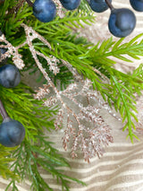 19" Glistening Winter Small Swag
