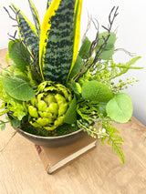 15" Touch of Artichoke Centerpiece