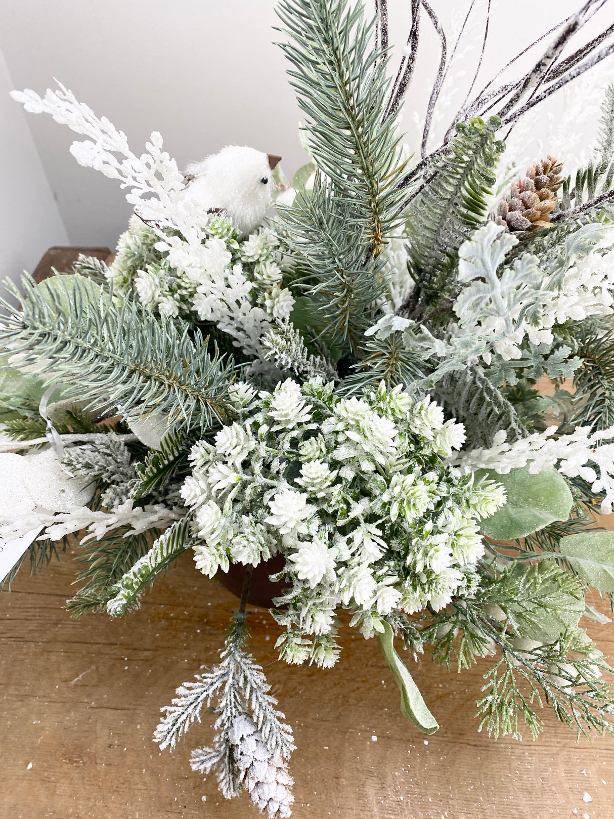 27" Frosted Meadow Centerpiece