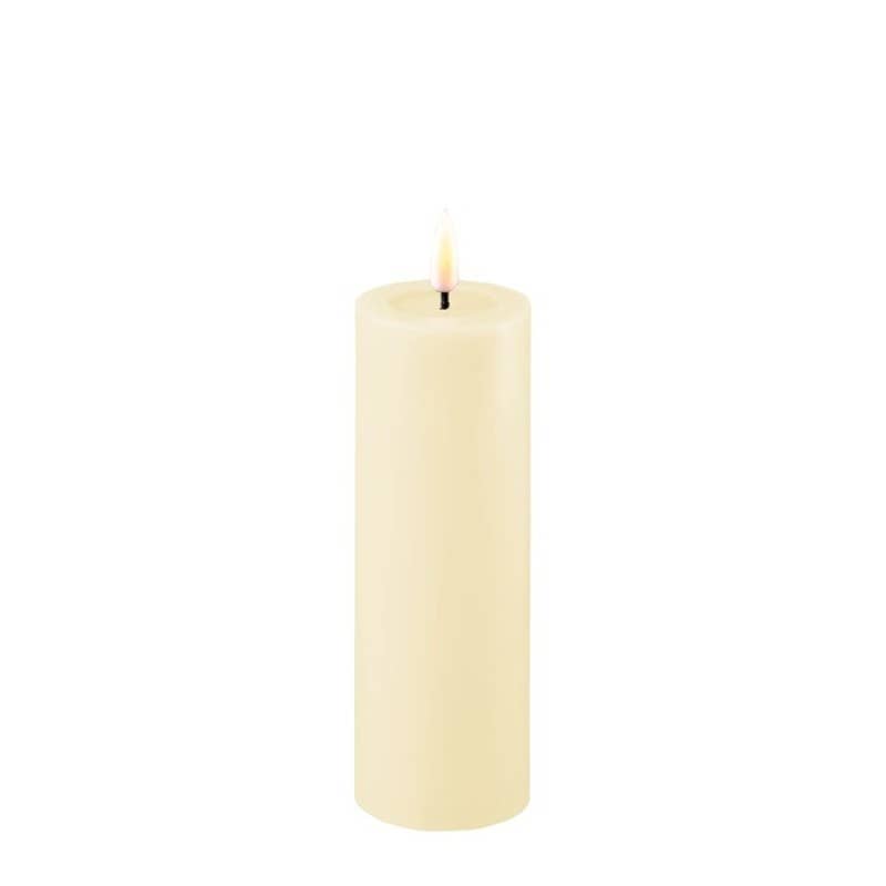 Deluxe Cream LED Candle 2x6