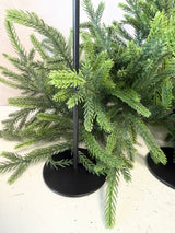 Black Modern Taper Candleholder Set