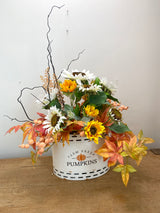 35" Farm Fresh Autumn Porch Pot