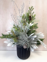 Luxe Winter Porch Pot Kit