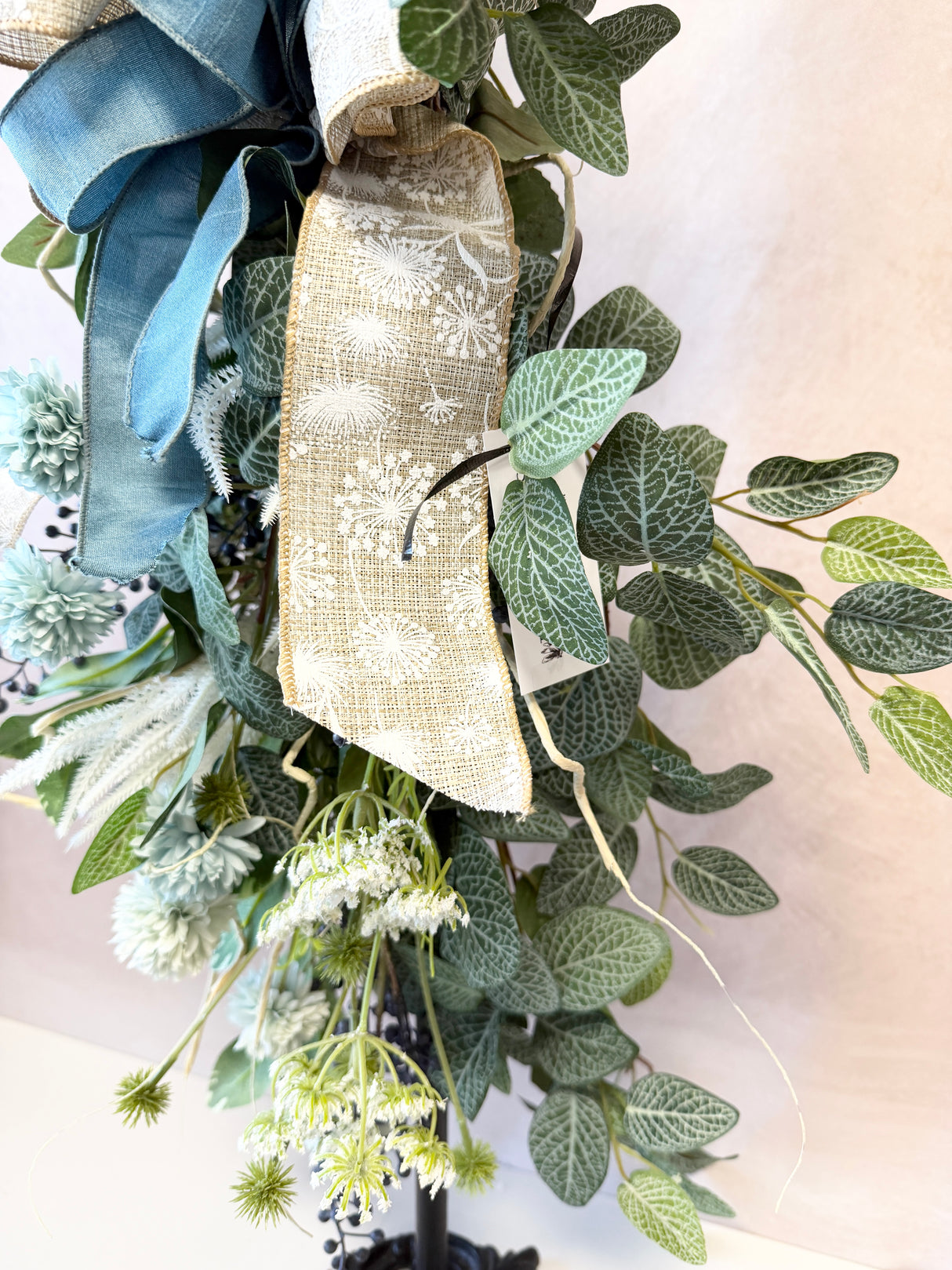 33" Garden In Bloom Swag