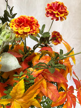 33" Forever Fall Hanging Basket