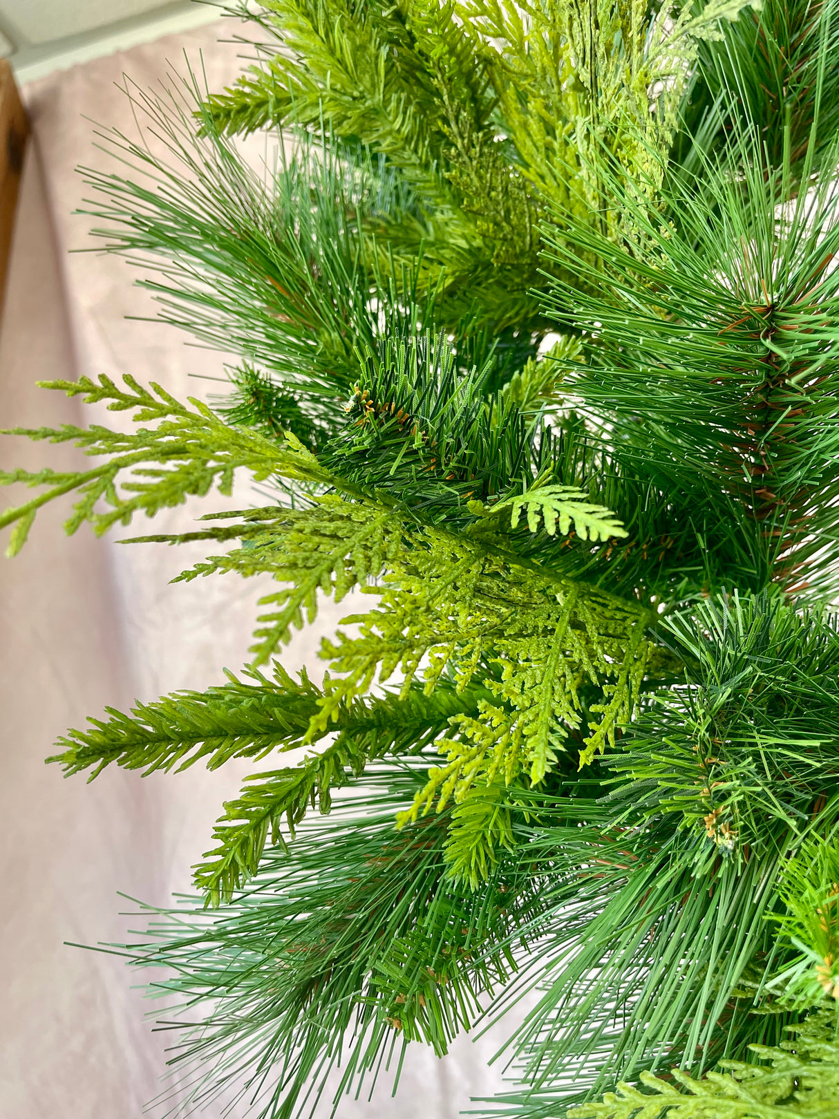 Bristol Pine Real Touch Evergreen Wreath