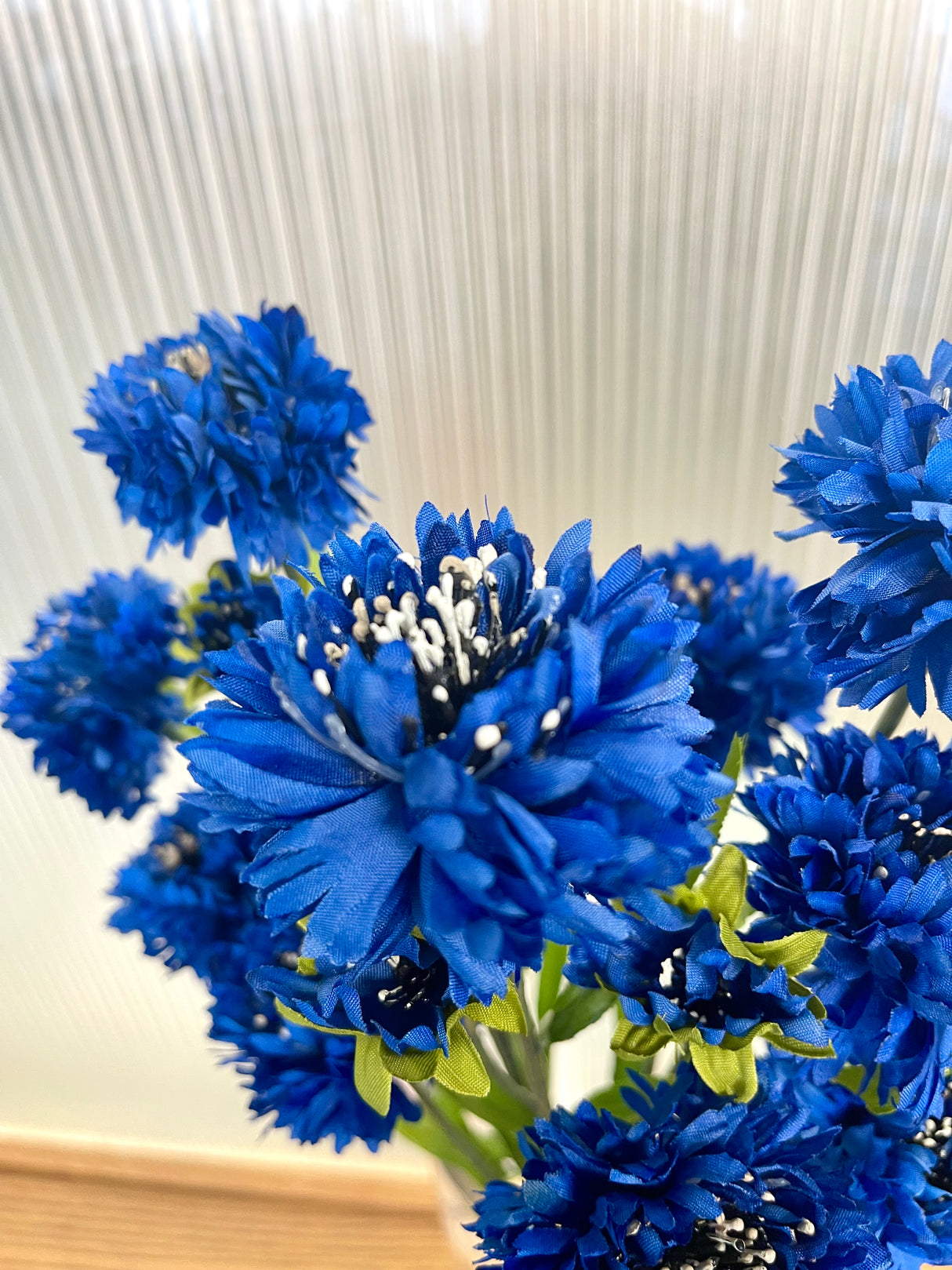 Dark Blue Cornflower Spray