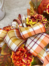 22" Majestic Fall Sunset Swag