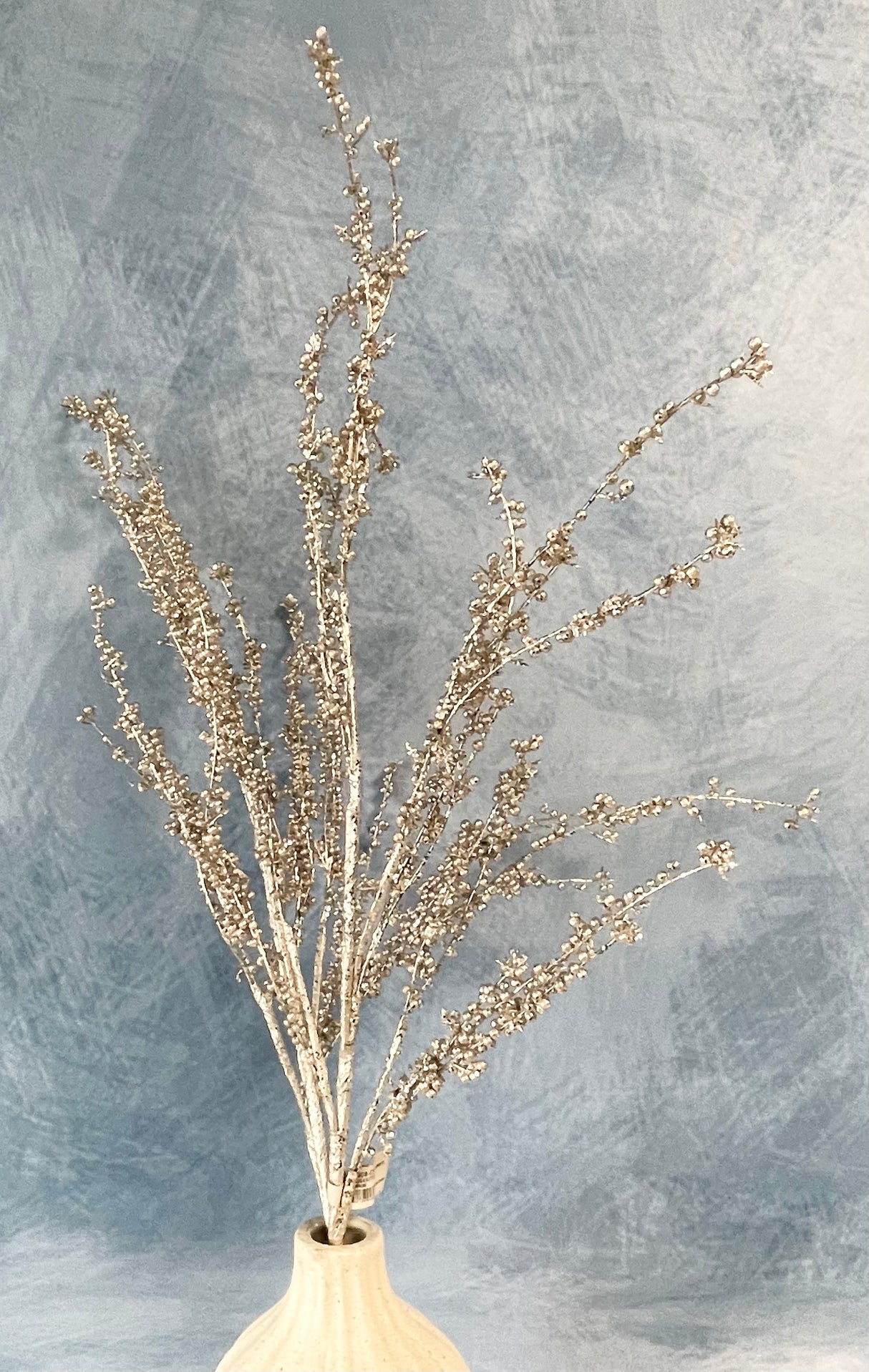 Champagne Seed Branch Spray