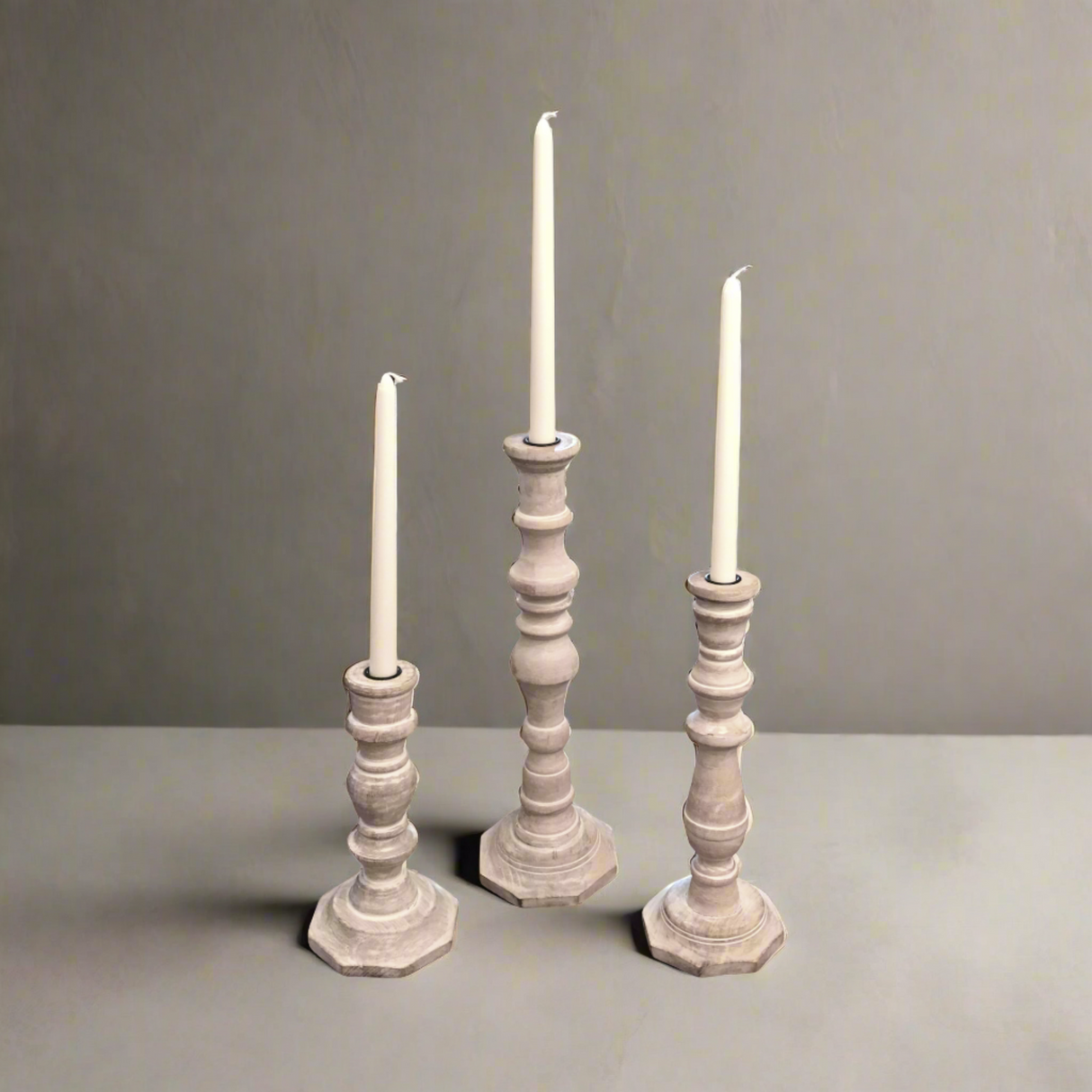 Donna Taper Candleholder Set of 3