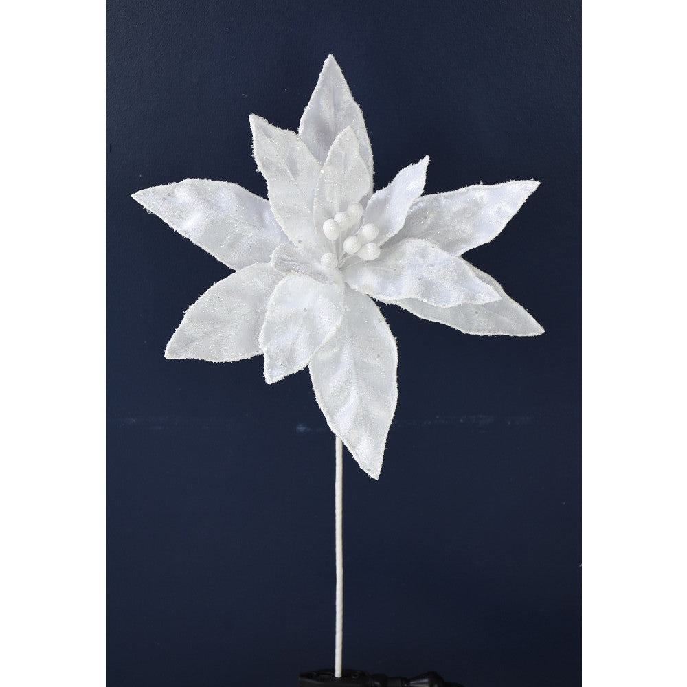 Sugar Poinsettia Spray