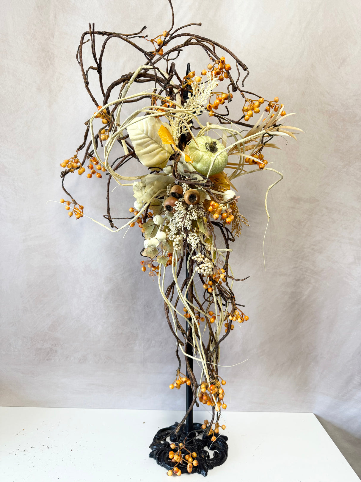 Whimsical Pumpkin Vertical Swag Kit