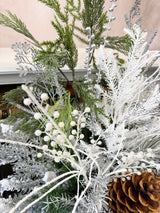 40" Sparkling Pines Porch Pot