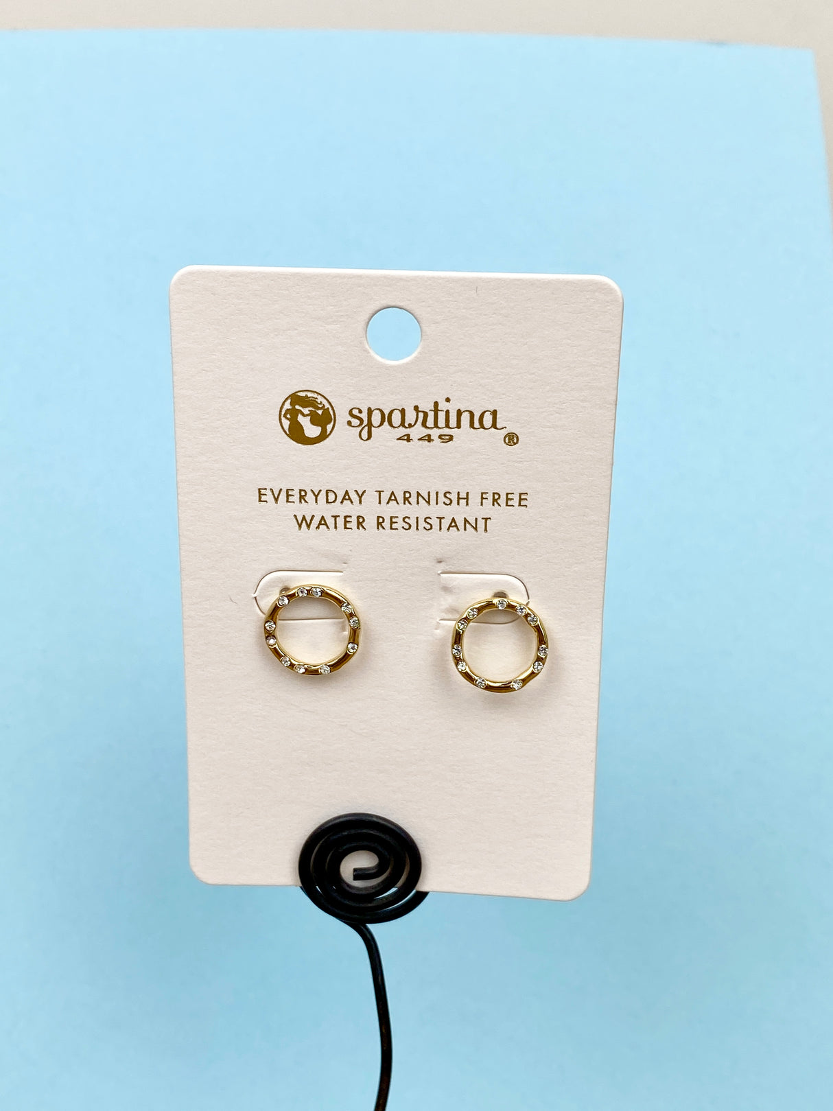 Splash Endless Stud Earrings Crystal