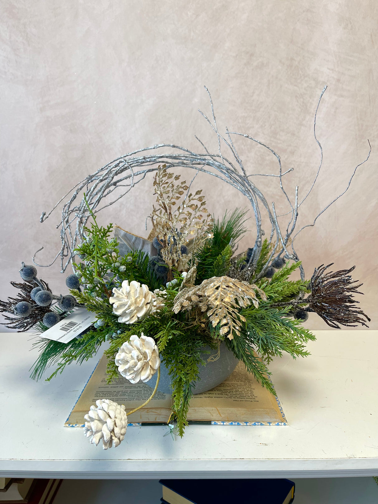 21" Season of Sparkle Centerpiece