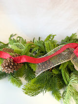 16" Tis The Season Bow