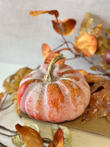 4.5" Poppy Orange Pumpkin