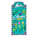 Welcome Spring Bunny Garden Flag