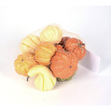 Mixed Pumpkins In Mesh Bag