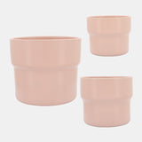 Blush Castine Ceramic Planter- 3 Sizes