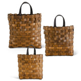 Brown Hanging Wall Basket - 3 Sizes