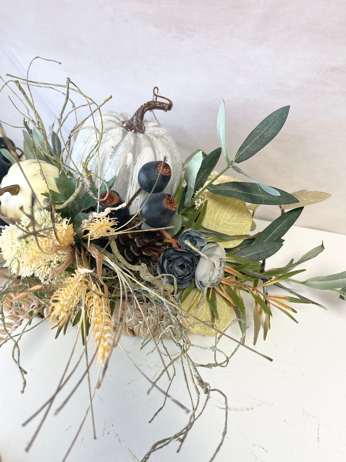 23" Cozy Autumn Days Centerpiece