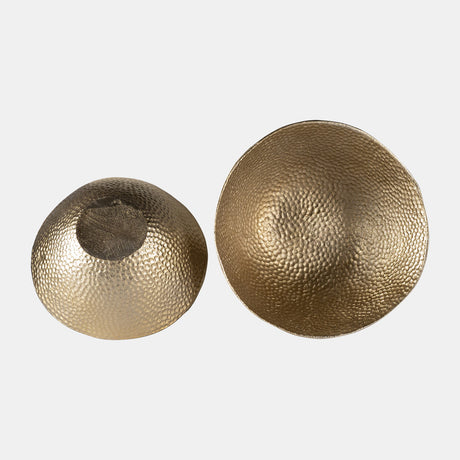 Hammered Champagne Bowl -2 Sizes