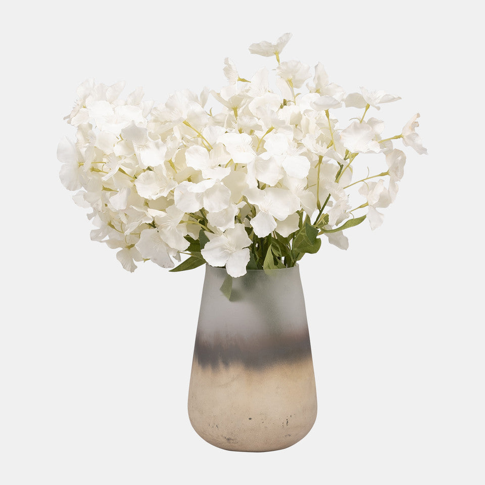 Minot Glass Antiqued Vase