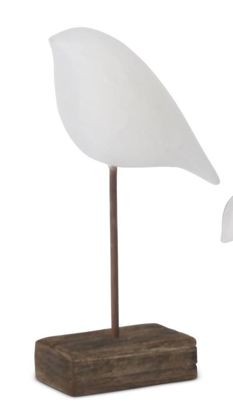 White Wood Shore Birds - 3 Sizes