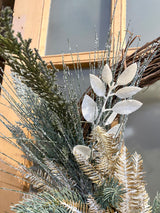 29" Winter Lodge Charm Wreath