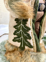 Cabin Christmas Santa