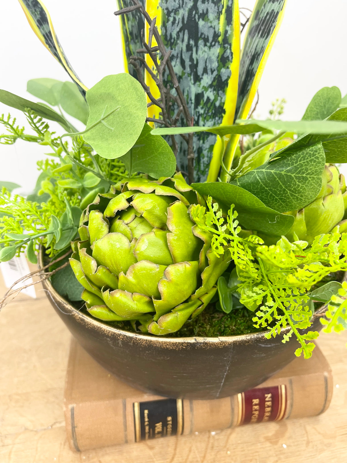 15" Touch of Artichoke Centerpiece