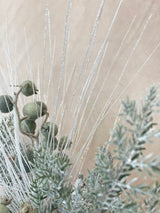 25" Silver Sparkle Drop-In