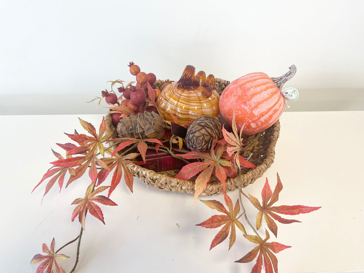 Decorative Braided Scalloped Bowls