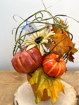 12" Happy Pumpkin Pot