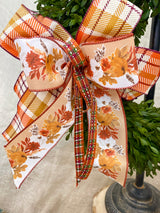 10" Pretty in Plaid Bow