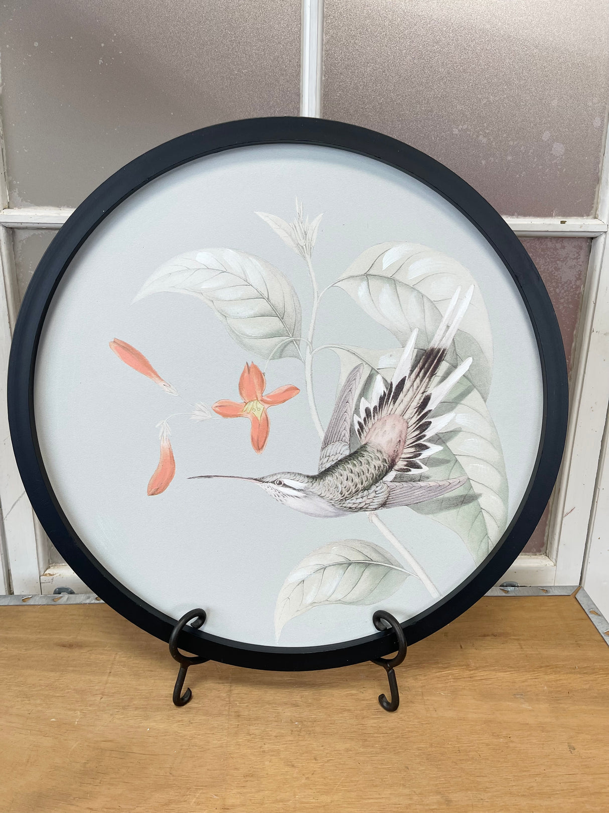 Round Hummingbird Print - 2 Styles