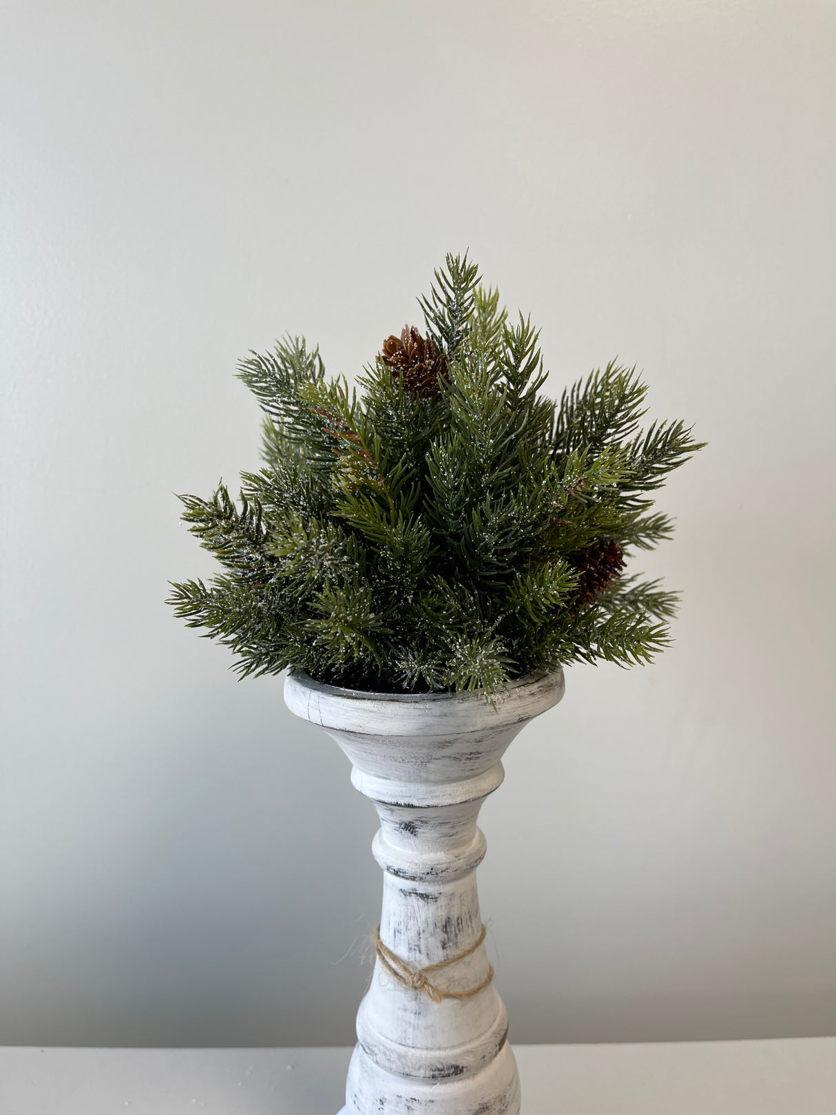 Frosted Spruce Half Sphere