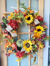 35" Fab Fall Wreath