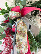 31" Handmade Christmas Wreath