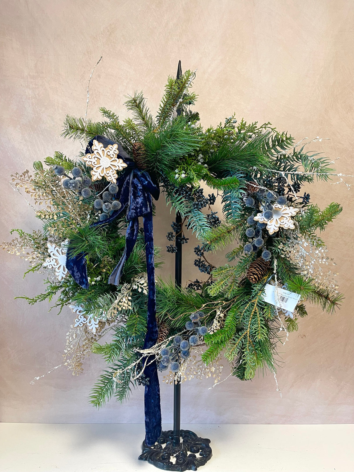 26" Sugarplum Spruce Wreath