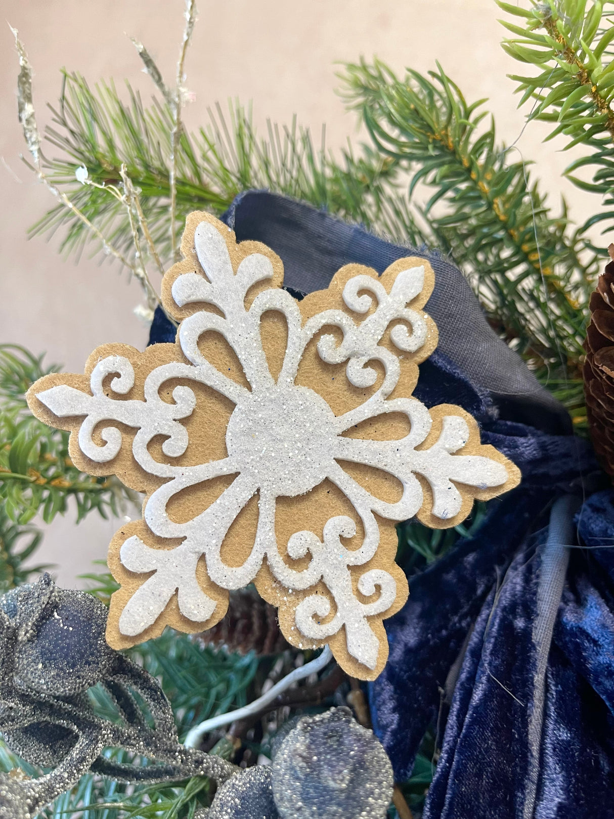 26" Sugarplum Spruce Wreath