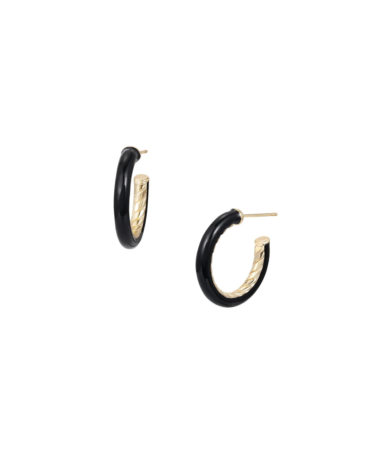 Eclipse Hoop Earrings