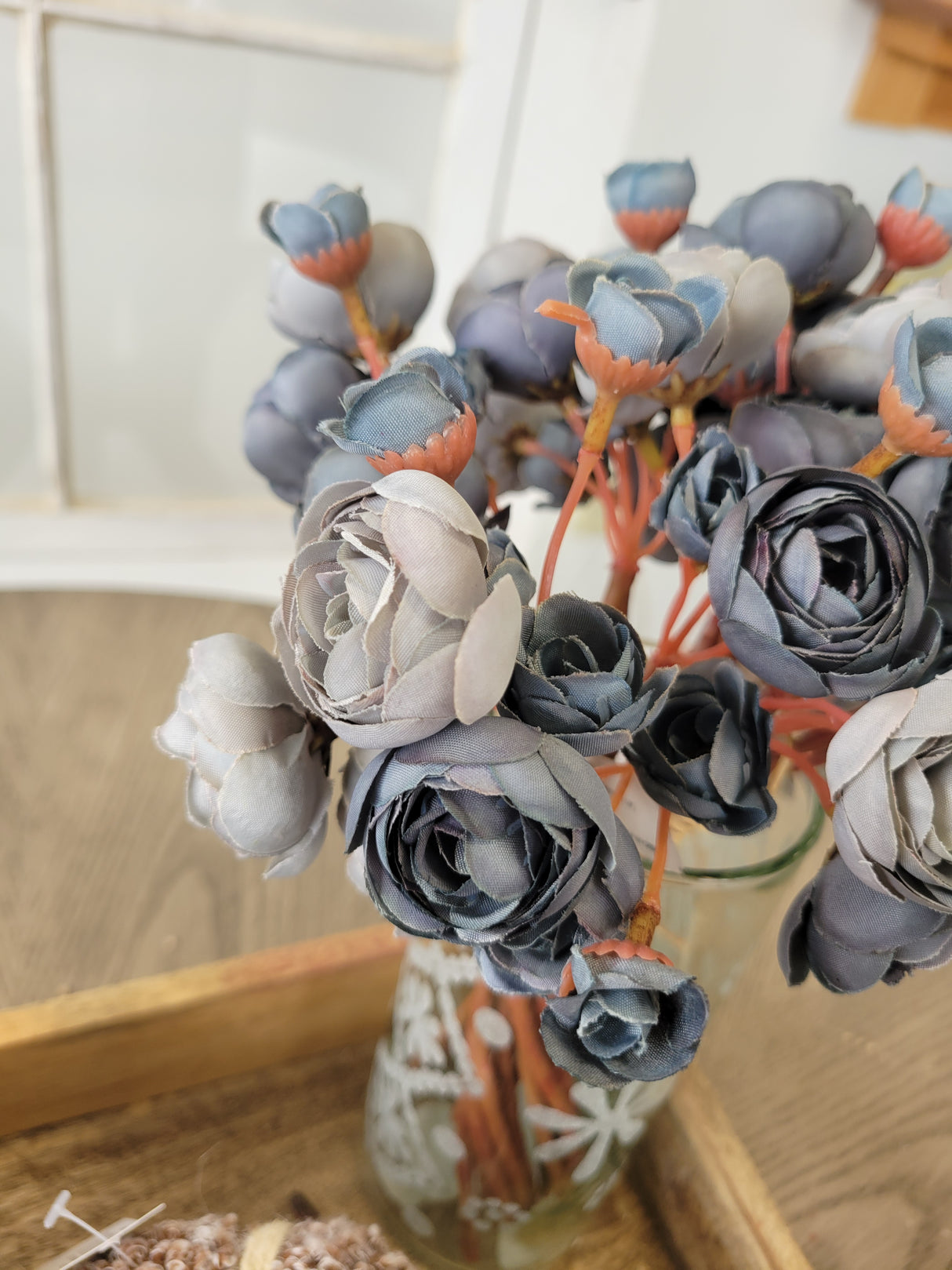 Dusty Blue Ranunculus Bundle