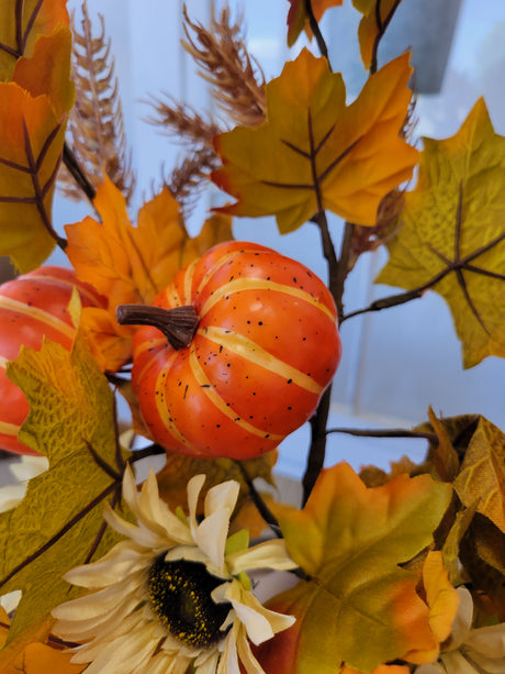 Pumpkin Sunflower Maple Pick