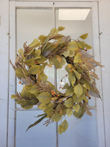 24" Olive Salal Wreath